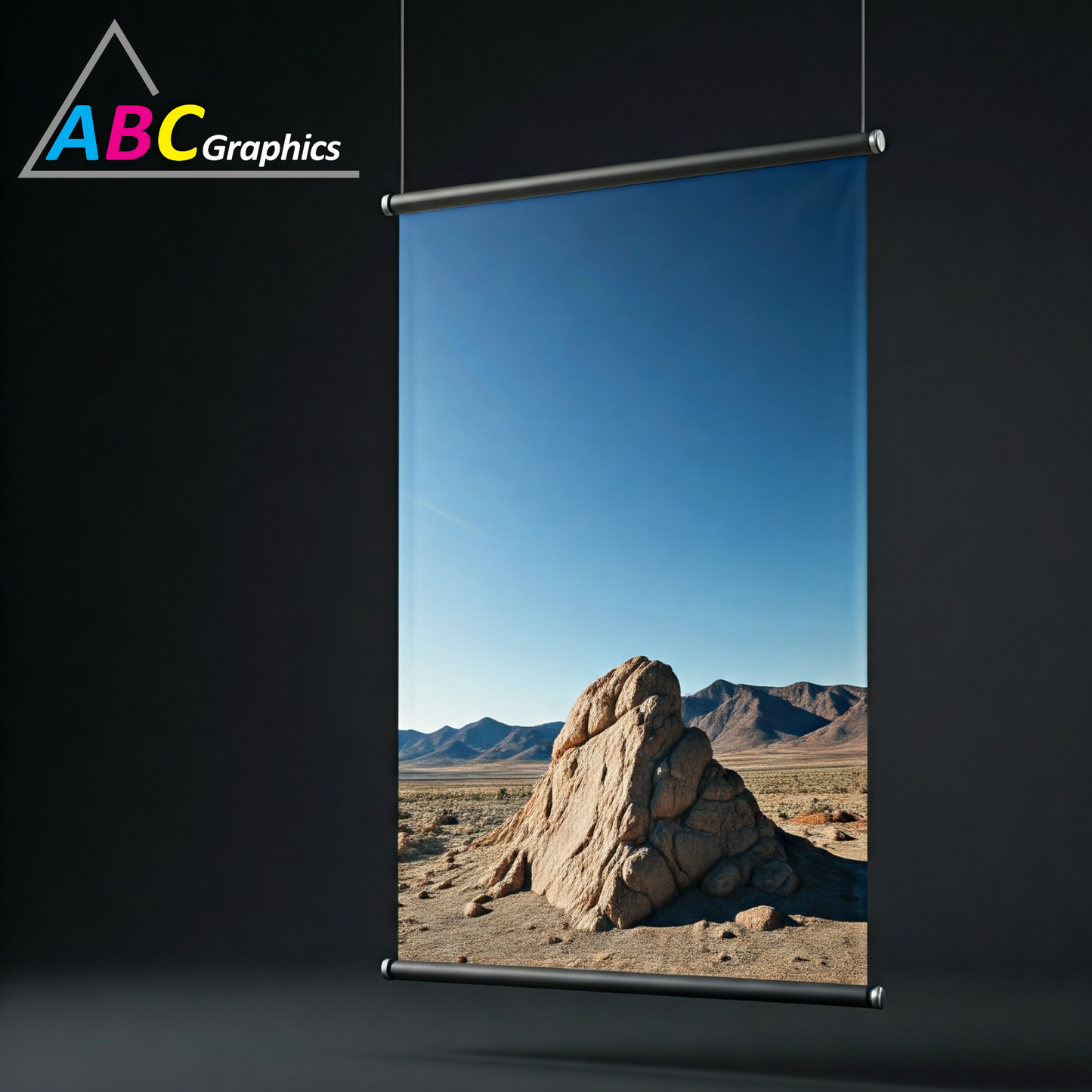 ABC Graphics | Matte 15ML Water-Resistant Frontlit Smooth Scrim Banner (ESV)