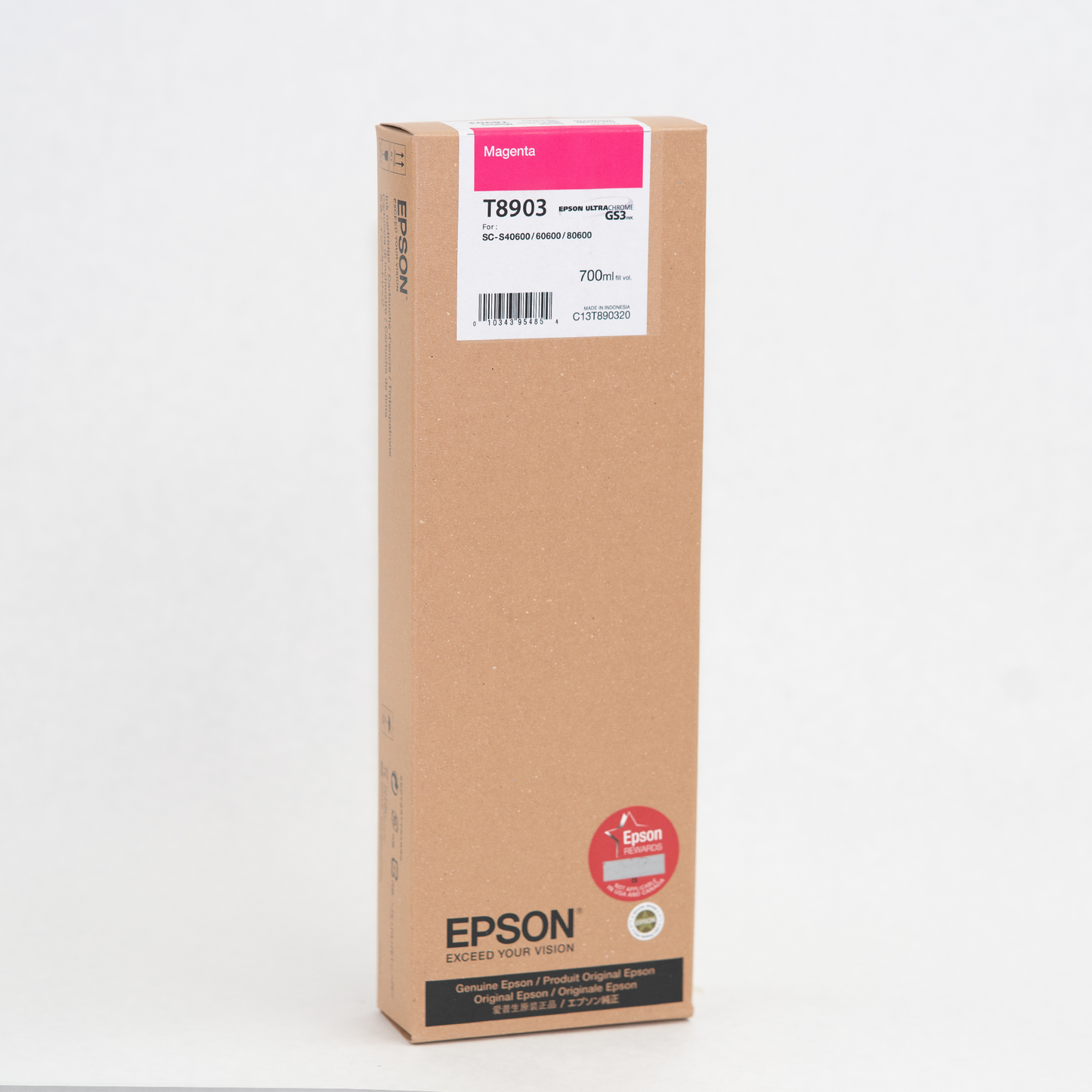 Epson T890 UltraChrome GS3 Ink Cartridges (700 ML)