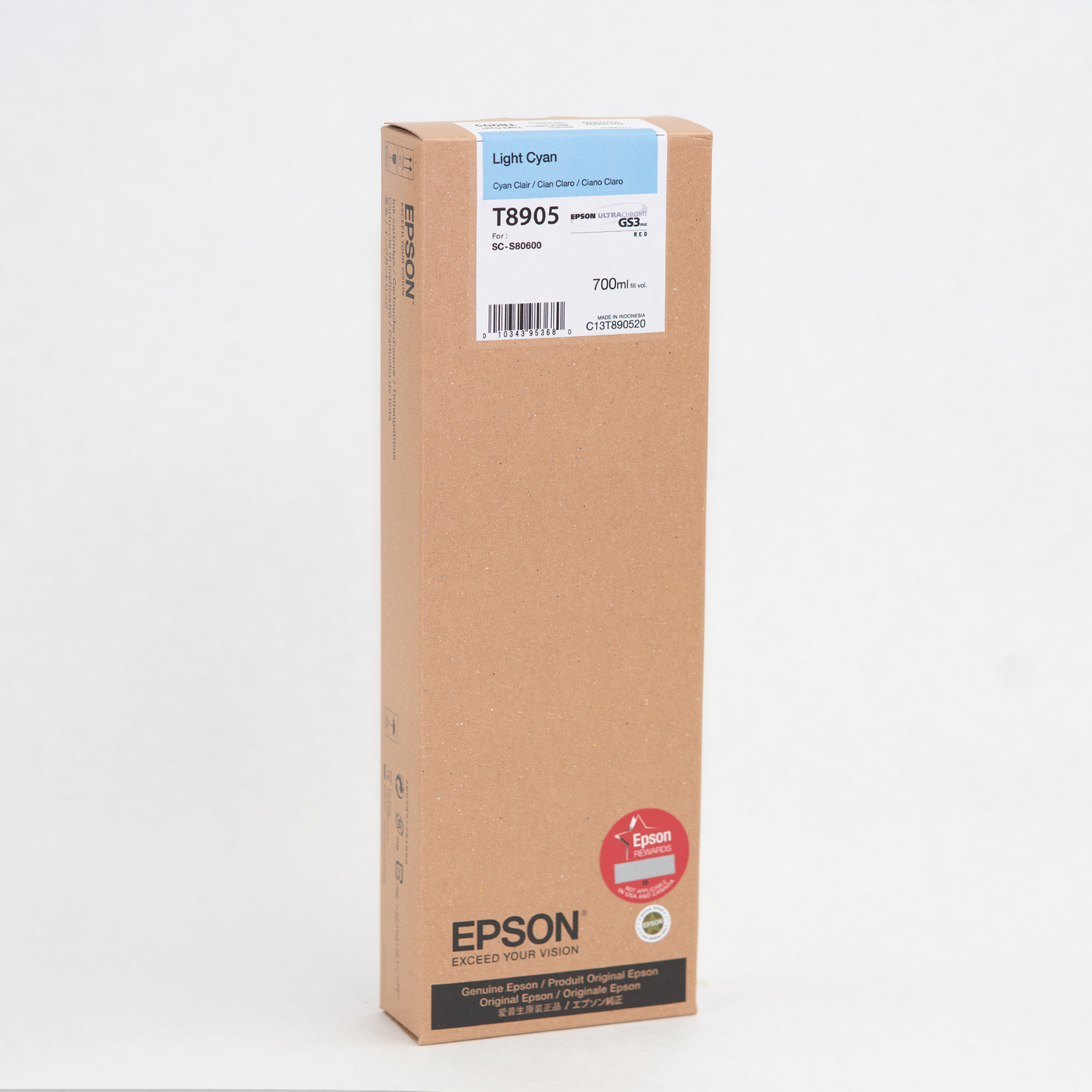 Epson T890 UltraChrome GS3 Ink Cartridges (700 ML)