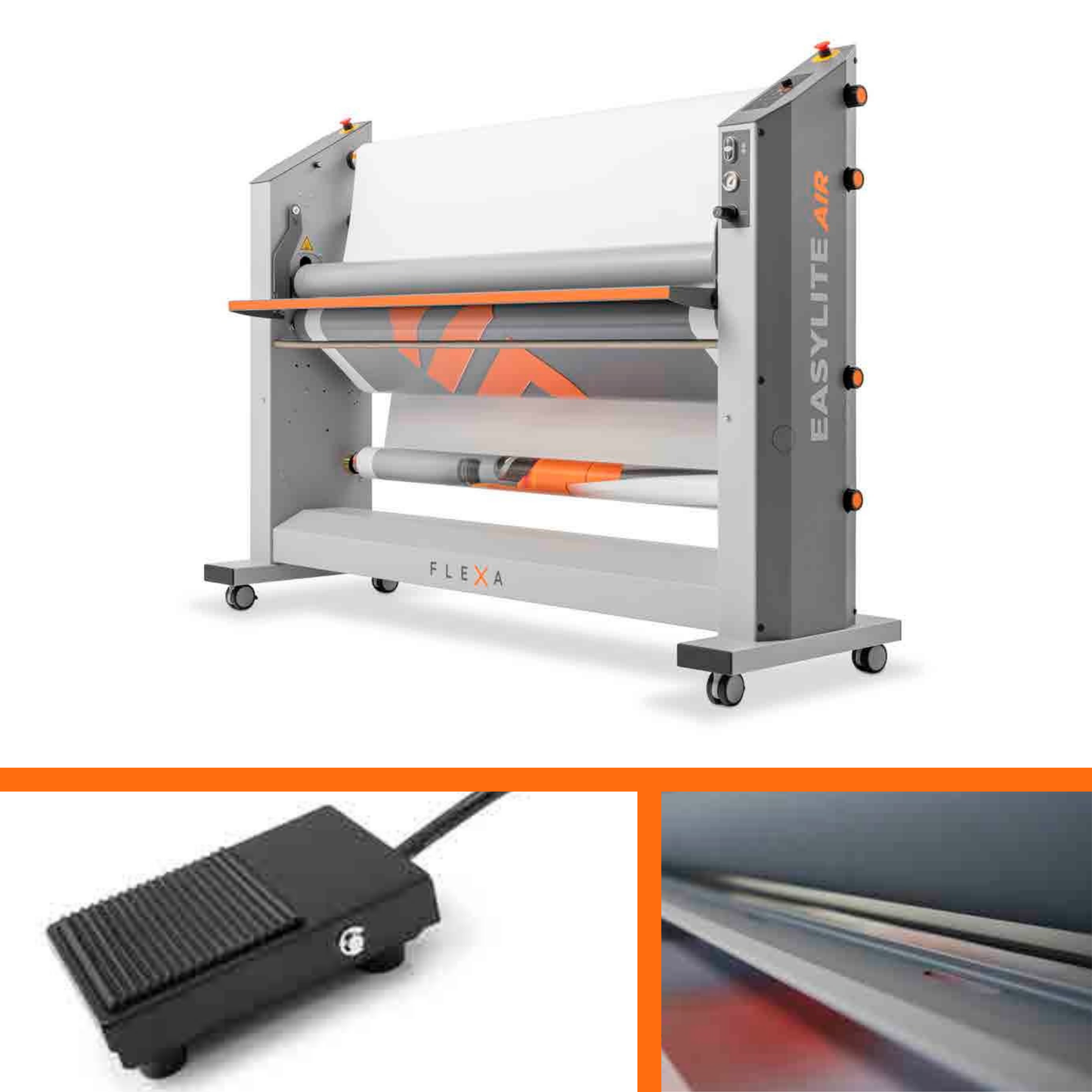 Flexa Easy Lite Air Heat-Assisted Top Roller Laminator (GM-CWT-FLX_AIR)