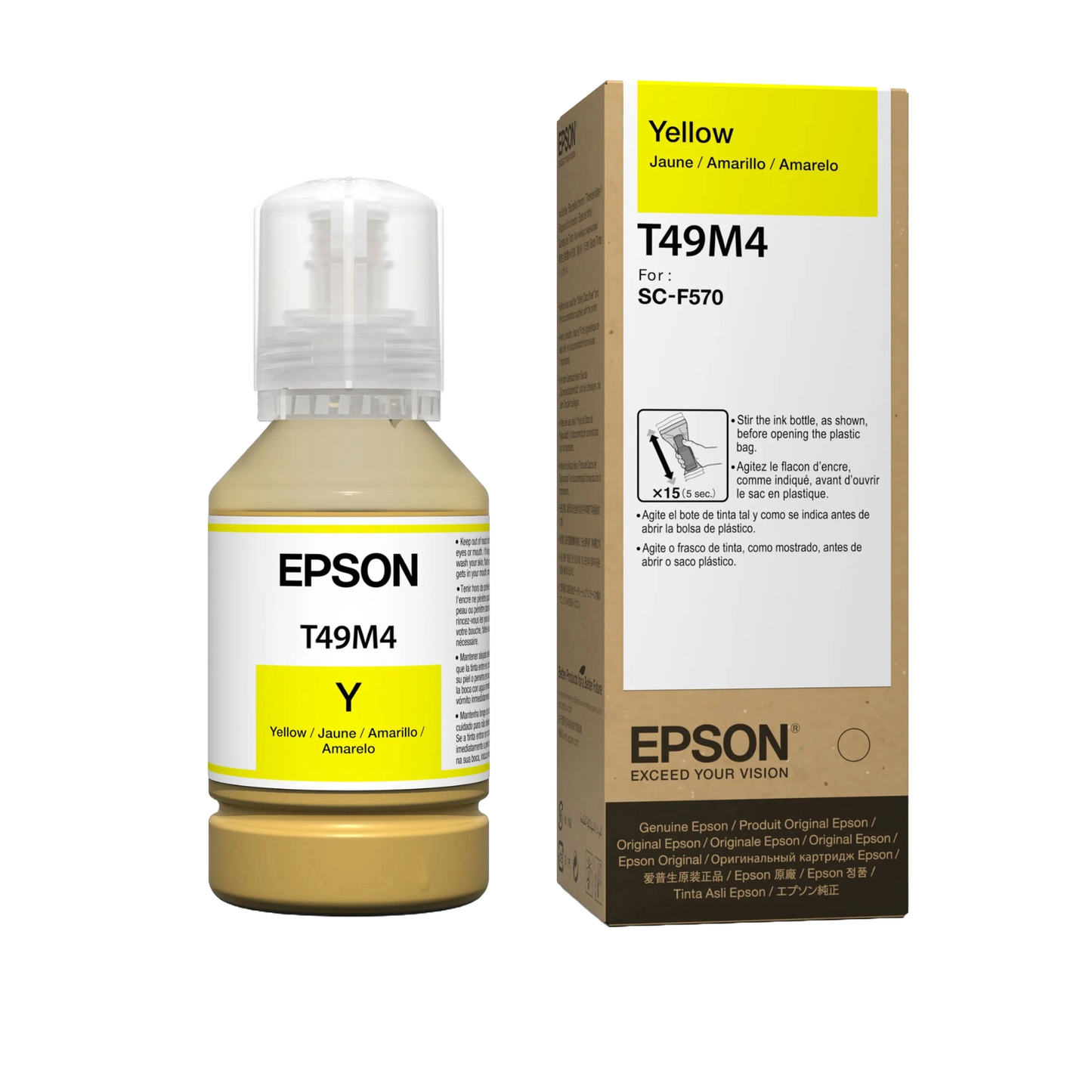 Epson T49M Ink Bottles – 140mL Capacity