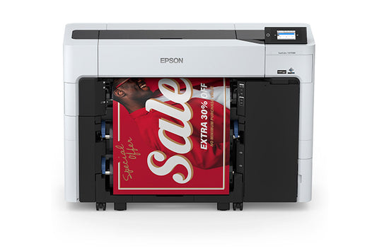 Epson SureColor T3770DE 24-Inch Large-Format Dual-Roll CAD/Technical Printer (SCT3770DE)