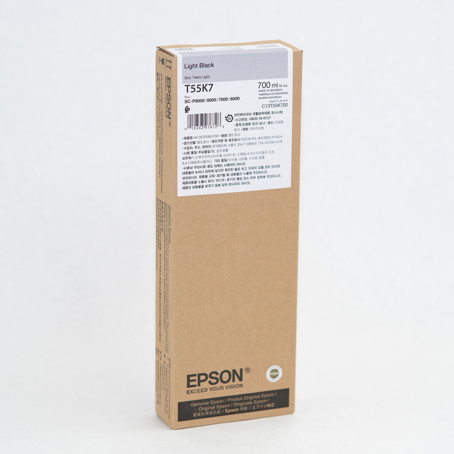 Epson T55K UltraChrome HD / HDX Inks (700 ML)