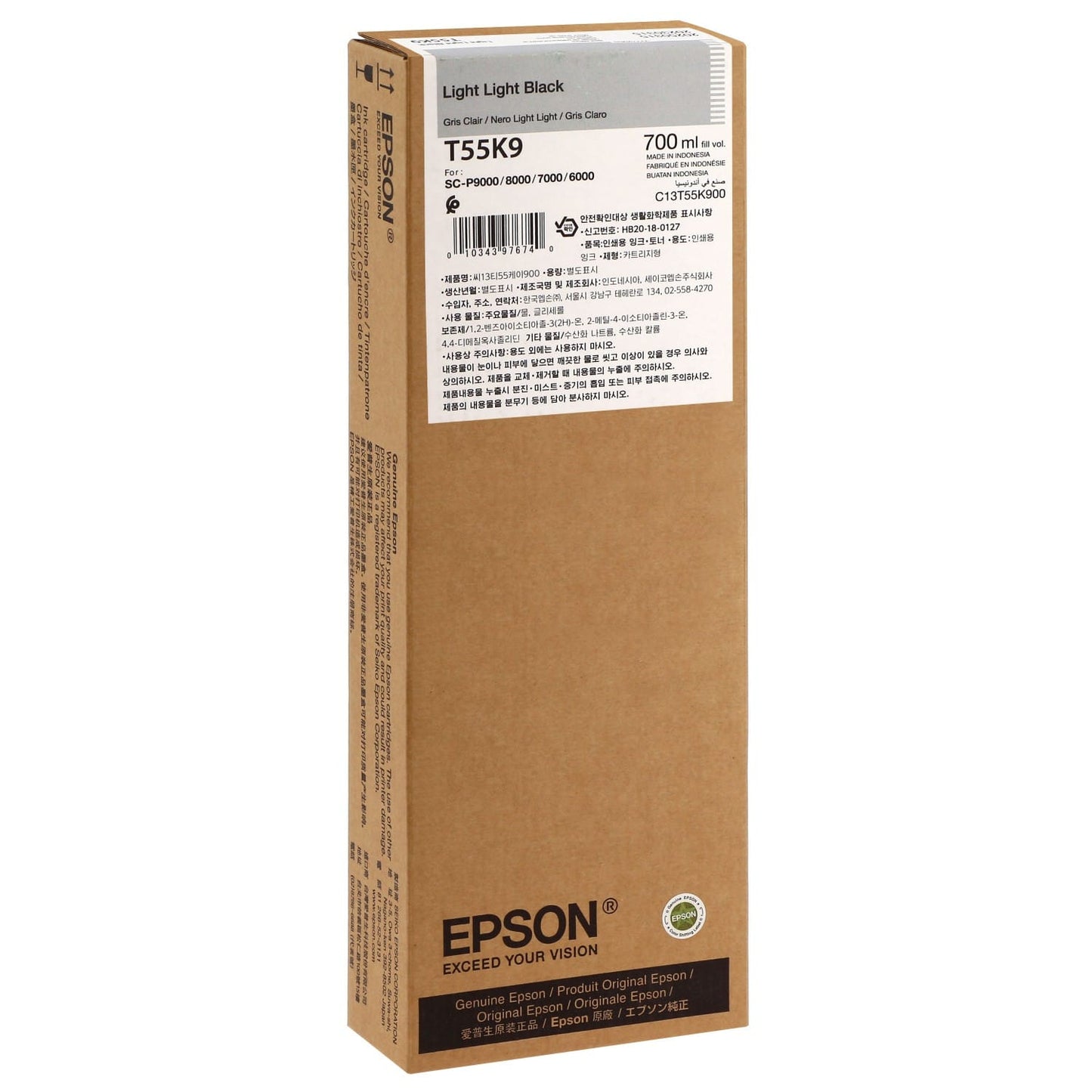 Epson T55K UltraChrome HD / HDX Inks (700 ML)