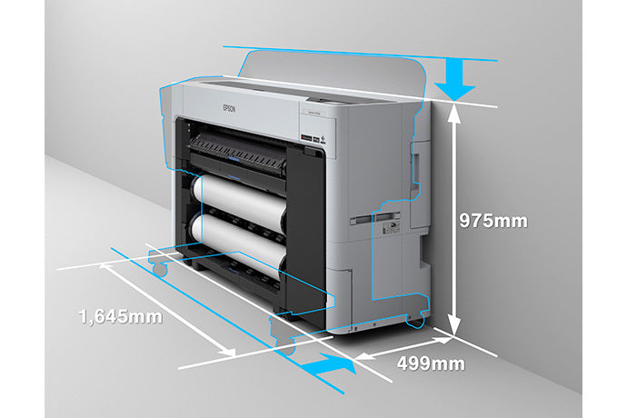 Epson SureColor T5770DR 36-Inch Large-Format Dual-Roll CAD/Technical Printer (SCT5770DR)