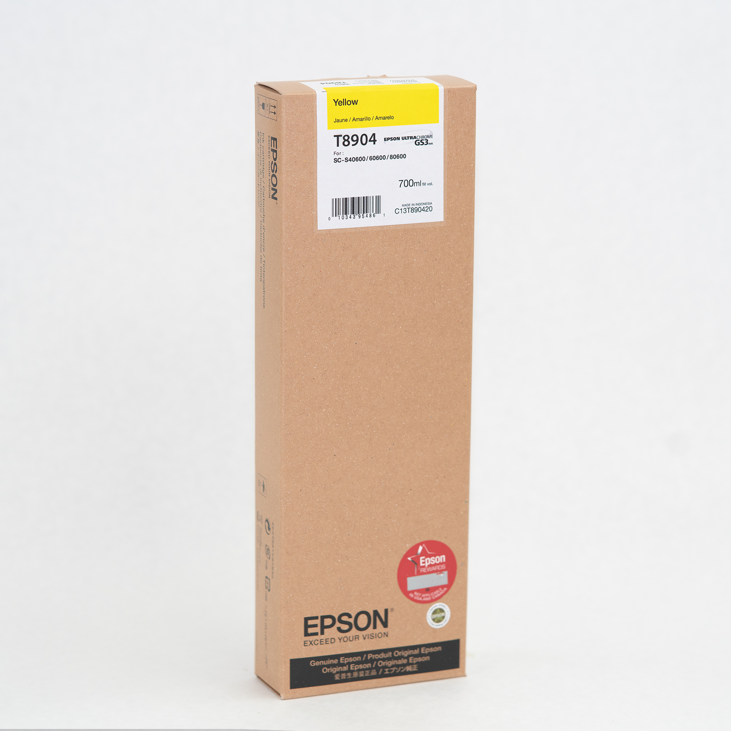 Epson T890 UltraChrome GS3 Ink Cartridges (700 ML)