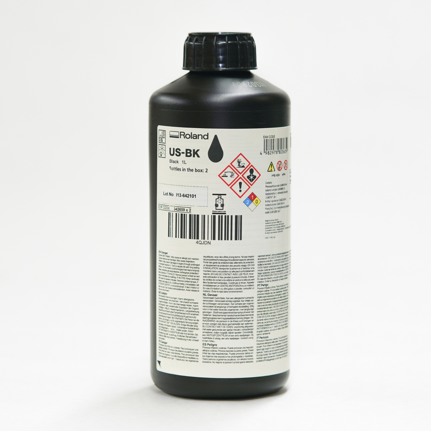 Roland US-Series UV Inks for IU-1000F — Durable, High-Quality Printing