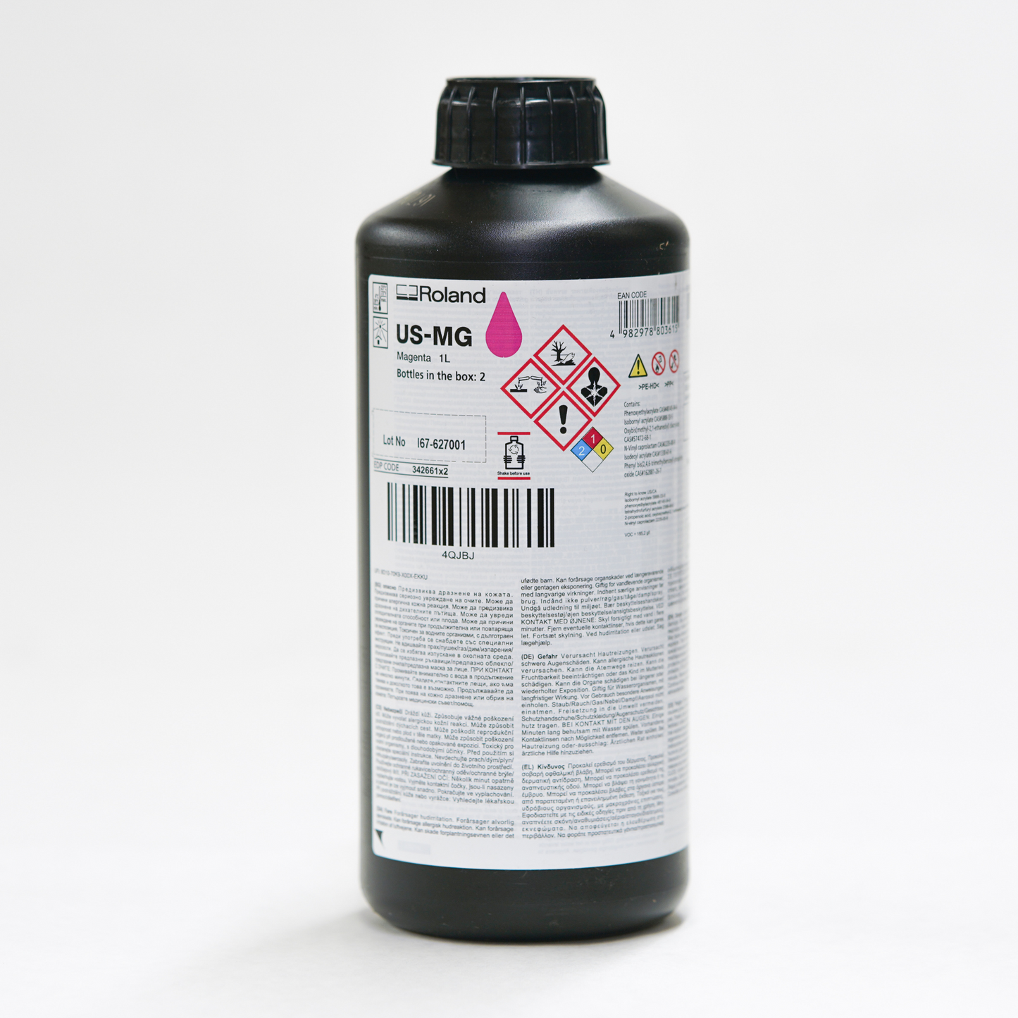 Roland US-Series UV Inks for IU-1000F — Durable, High-Quality Printing