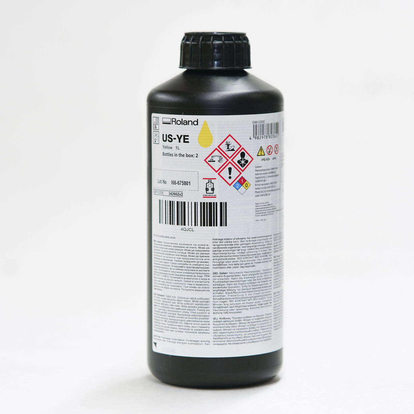 Roland US-Series UV Inks for IU-1000F — Durable, High-Quality Printing