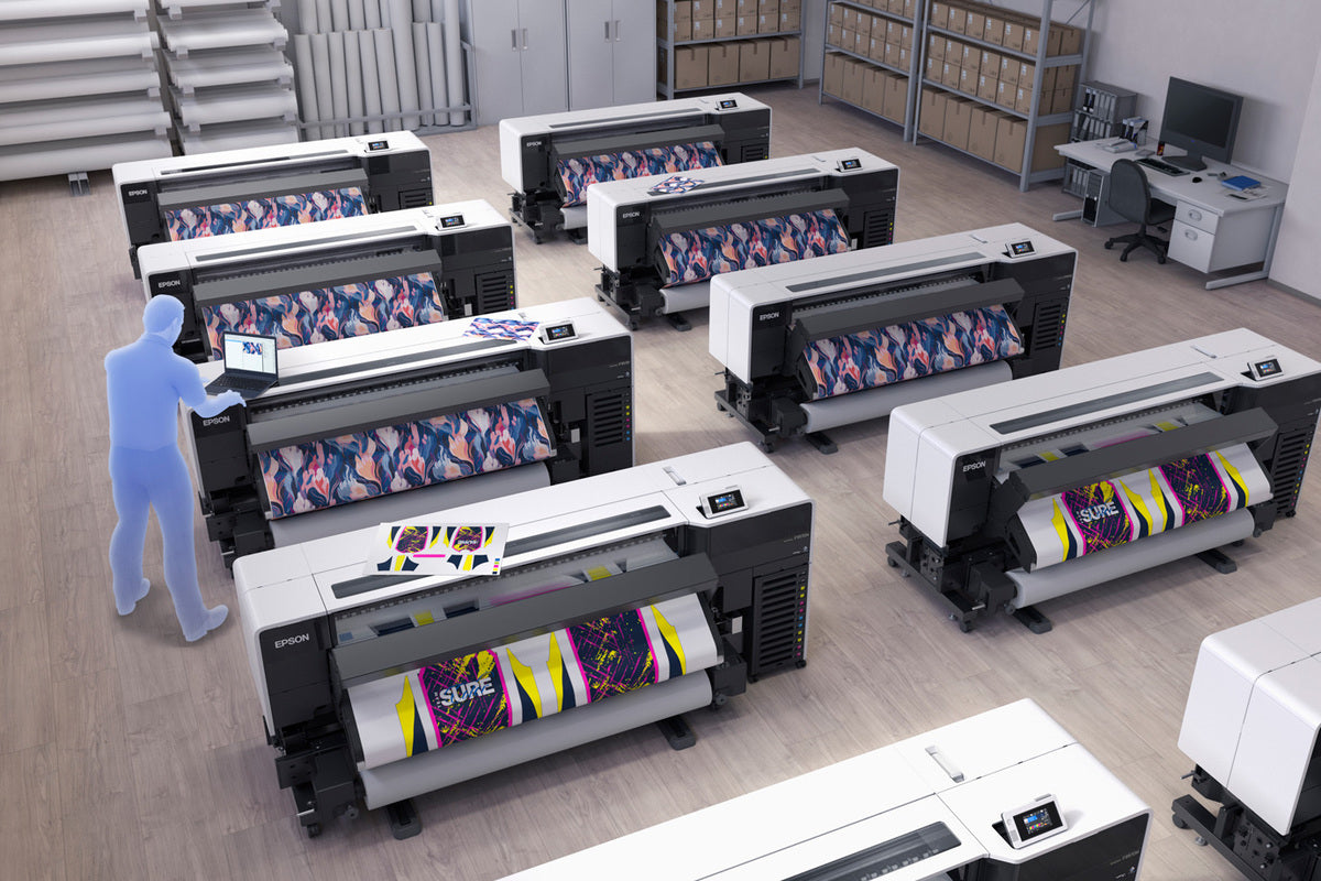 Epson SureColor F9570 Production Edition 64-inch Dye-Sublimation Printer (SCF9570PE)